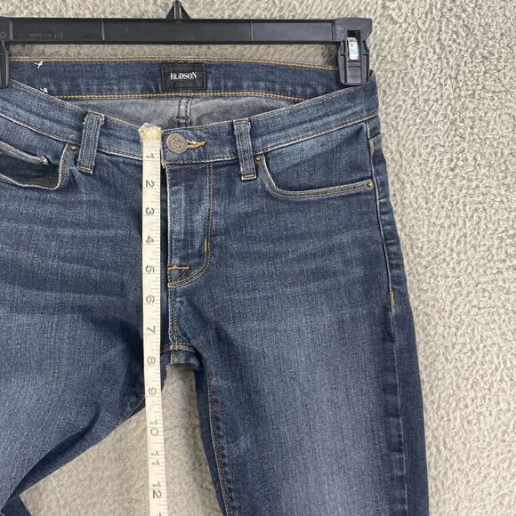 Hudson Womens Jeans Sz 26 Ankle Krista Skinny Pants Denim Blue - Picture 4 of 15